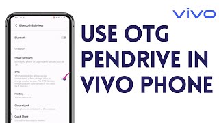 How To Use OTG Pendrive In Vivo Phone [upl. by Nothgierc]