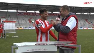 35 Spieltag Hallescher FC  VfL Osnabrück  Interviews nach dem Spiel [upl. by Ekud313]