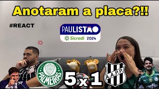 REACT REAÇÕES PALMEIRAS x PONTE PRETA [upl. by Hardigg]