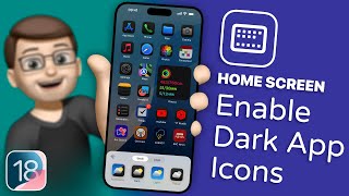 How to Enable and Customise Dark Mode for Your iPhone Icons [upl. by Calvert]