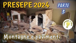 Il Presepe 2024 Rocce e pavimenti [upl. by Atsillak40]