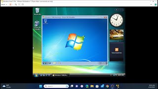 Installing Windows 7 inside Windows Vista [upl. by Ecnerewal]