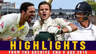 Steve Smith scores DOUBLE CENTURY as Australia dominate  Classic Test  England v Australia 2015 [upl. by Amrac628]