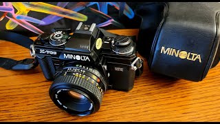 1981 Minolta X700 35mm Film Camera [upl. by Bernt]