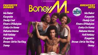 BONEY M Greatest Hits  The Best Of BONEY M Full Album 2024 🏆 [upl. by Skinner965]