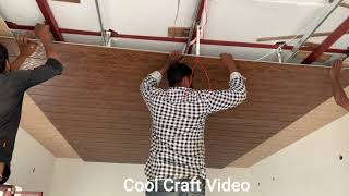 Modern PVC Ceiling Design Ideas for Contemporary Homes how to make it [upl. by Ladnek126]