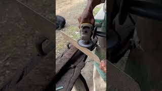 Sharpening saw knife blade with grinder tool shorts short shortvideo shortsvideo diy how [upl. by Rigdon403]