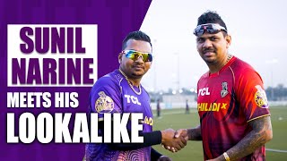 Meet Sunil Narines Lookalike Fan  Ajay Kapoor From Gurgaon  Kolkata Knight Riders [upl. by Fields638]