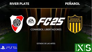 SIMULANDO  RIVER PLATE VS PEÑAROL  FINAL LIBERTADORES FC 25 [upl. by Keese562]