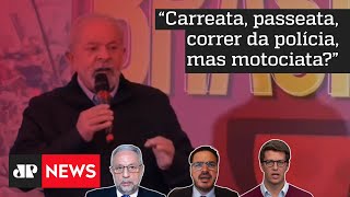 Lula “Ouvi que Bolsonaro ia fazer uma motociata achei que era alguém que vinha de outro planeta” [upl. by Harness]