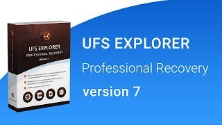 UFS Explorer Professional Recovery version 7 – presentation [upl. by Skyler]