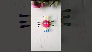 Very very easy clay craft idea 😀💜🩷😀 shorts viralvideo trending youtubeshorts short [upl. by Zuzana721]