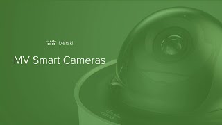 Cisco Meraki MV Smart Camera Demo [upl. by Florinda]