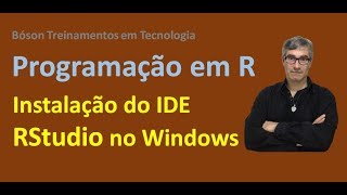 Programação em R  Como instalar e testar o RStudio IDE [upl. by Dugald]