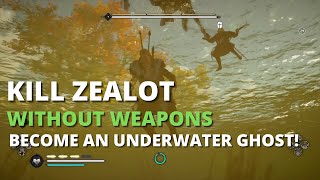 Assassins Creed Valhalla  How to kill Zealot without Weapons  Improved Version [upl. by Initof428]