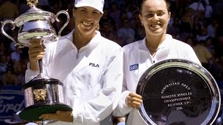 Jennifer Capriati vs Martina Hingis 2001 AO Highlights [upl. by Searby777]