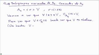 Centralizador de los elementos del 4 grupo de Klein Problema 5 [upl. by Zela]