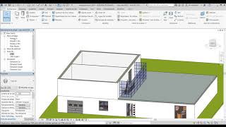 Revit créer un toit terrasse partie 1 [upl. by Rus650]
