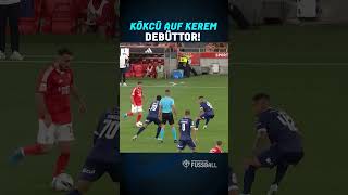 Erstes Spiel erstes Tor für Kerem nach Vorlage von Kökcü Sportdigital Benfica Kerem Kökcü [upl. by Jaella852]