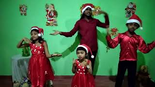 Ipaduna Ipaduna  ඉපදුනා ⁣ඉපදුනා  Jingal bell sinhala christian song dance [upl. by Elehcor]