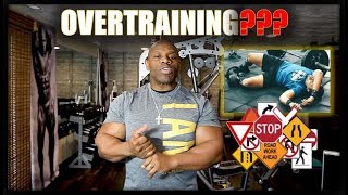 SIGNS of OVERTRAINING  Know when to STOP [upl. by Dreddy]