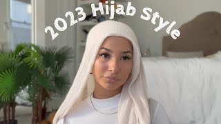 UPDATED 2023 HIJAB STYLE TUTORIAL [upl. by Malinda]