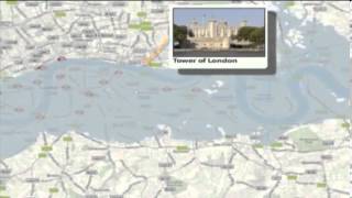 Effect of flooding in London without the Thames Barrier [upl. by Buatti]