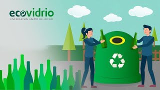 ¿Cómo se recicla el vidrio  Aprende a reciclar vidrio  Ecovidrio [upl. by Schoenfelder738]