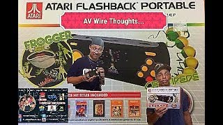 Atari Flashback Portable AV Wire Thoughts [upl. by Lacefield]