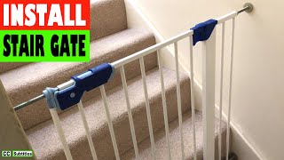 How to fit a Stair Gate [upl. by Hatcher626]