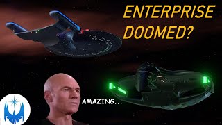 Enterprise D VS Romulan DDeridex Analysis The BATTLE We Never Got Part 1 of 2 [upl. by Akyeluz168]