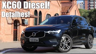 Volvo XC60 Diesel 2019 em Detalhes  Falando de Carro [upl. by Eila]