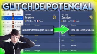 INCREÍBLE GLITCHTRUCO  COMO SUBIR el POTENCIAL de los JUGADORES al MÁXIMO  FIFA 19 GLITCH TRUCO [upl. by Javed]