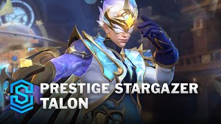 Prestige Stargazer Talon Wild Rift Skin Spotlight [upl. by Ellerrad]