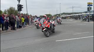 Sternfahrt 2024 in Kulmbach MotorradKorso durch die Innenstadt [upl. by Annauj]