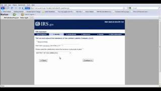 How to Apply for an EIN Online [upl. by Ytissahc734]
