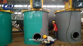 Agitator Mining Mixer Cyanide Leaching Agitation Tank for Gold Copper Processing [upl. by Erlene]