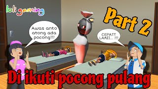 Di ikuti pocong pulang kerumah😱sakurasimulator😨yutamio😈upinipin⛔skibiditoilet [upl. by Jarita]