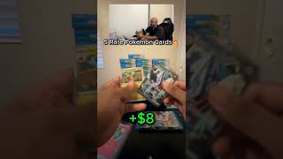 Getting 5 Rare Pokemon Cards And What They Are Worth🔥 [upl. by Gereron]