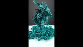 3D Printed Spined Dragon [upl. by Enilhtak74]