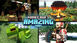 12 Amazing Minecraft Mods For 1211  1192 ForgeFabric [upl. by Inafets]