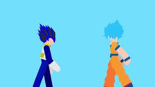 Goku vs vegeta pt2 [upl. by Leesa]