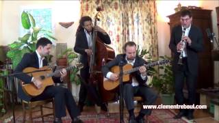 Danse norvégienne  Quartet jazz manouche avec clarinette pour mariages  Clément Reboul [upl. by Rebm203]