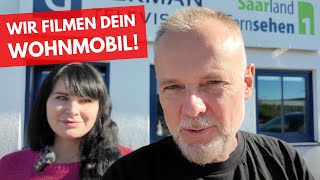 GEBRAUCHTES WOHNMOBIL KEIN KÄUFER Wir filmen und zeigen dein gebr Wohnmobil bei German Television [upl. by Edak590]