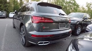 2020 Audi SQ5 Exhaust Cold Start and Revs Pops and Crackles Sound [upl. by Arri]