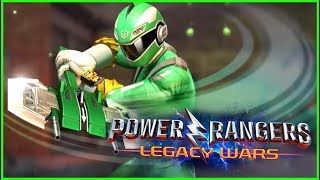 Ziggy RPM Green Ranger Gameplay Power Rangers Legacy Wars [upl. by Rehptsirhc348]