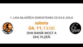 Házená DHK BANÍK MOST A × DHC PLZEŇ [upl. by Trella]