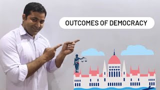 OUTCOMES OF DEMOCRACY  CLASS 10 TH  CIVICS 202425 [upl. by Sadonia681]