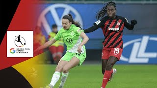 HIGHLIGHTS  VfL Wolfsburg vs Eintracht Frankfurt Frauen Bundesliga 202324 Matchday 13 [upl. by Nims]