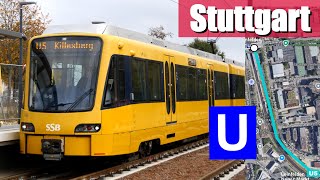 Doku Stuttgarts NEUE UBahn Strecke  U5 nach Leinfelden Neuer Markt [upl. by Baggs]